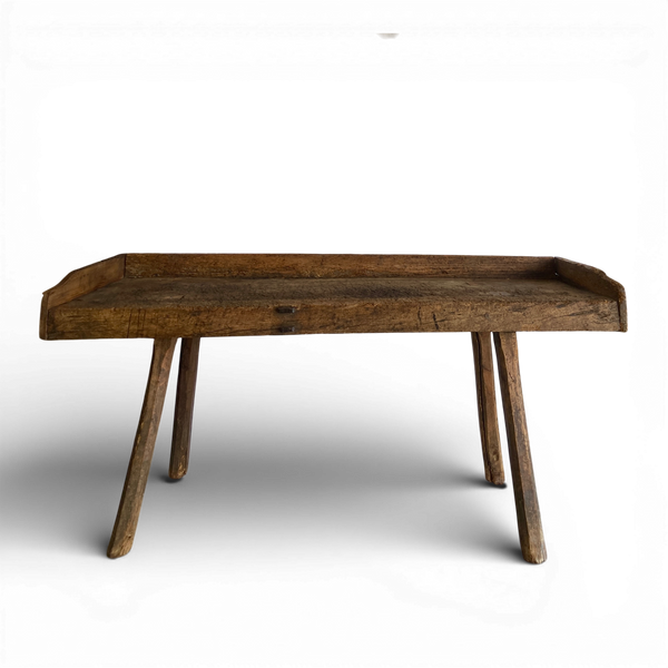 Antique Butcher Block Table