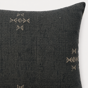 Vintage Fabric Pillow 18.5" x 14"