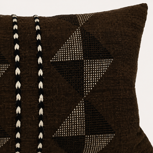 Vintage Fabric Pillow 21” x 14”