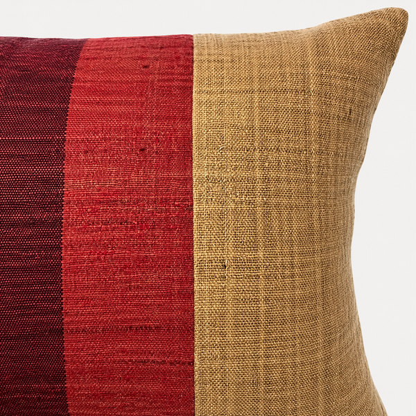 Vintage Fabric Pillow 19.5" x 13.5"
