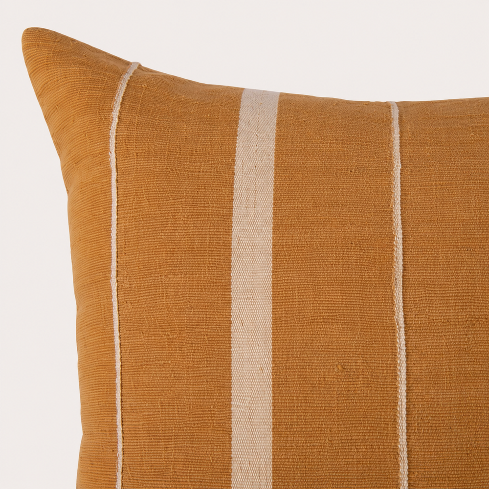 Vintage Fabric Pillow 19" x 19"