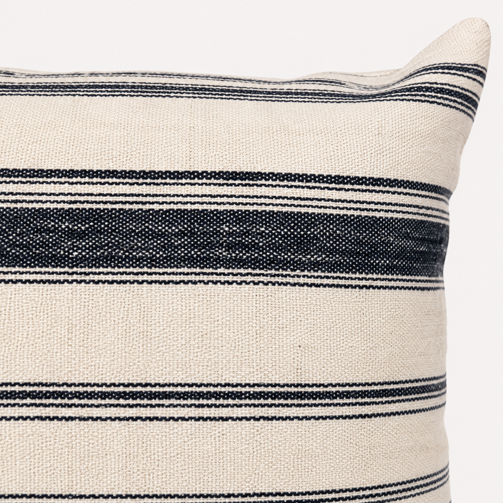 Vintage Fabric Pillow 27" x 14"