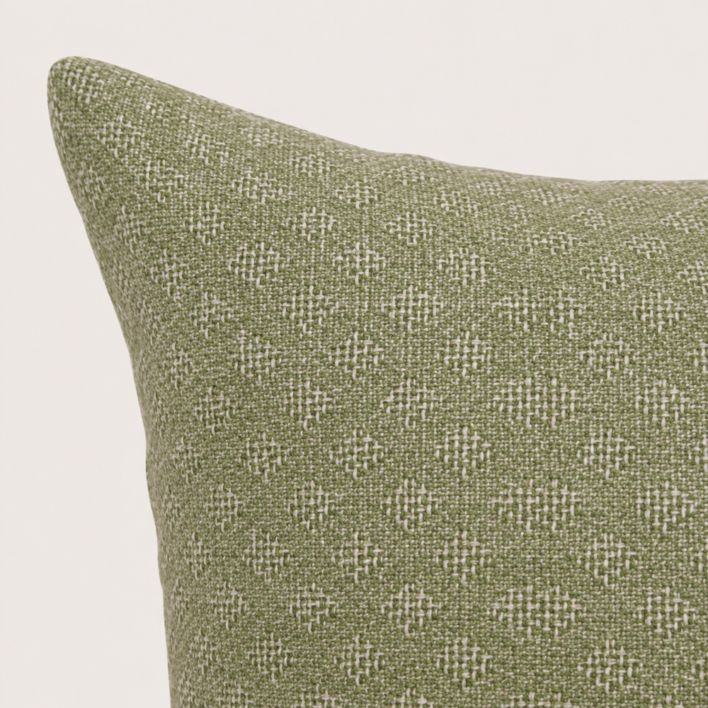 Vintage Fabric Pillow 19" x 19"