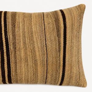 Vintage Fabric Pillow 21" x 11"