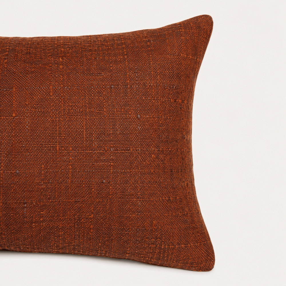 Vintage Fabric Pillow 21" x 15"