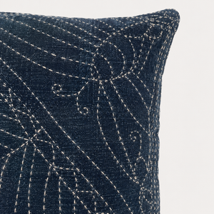 Vintage Fabric Pillow 14" x 14"