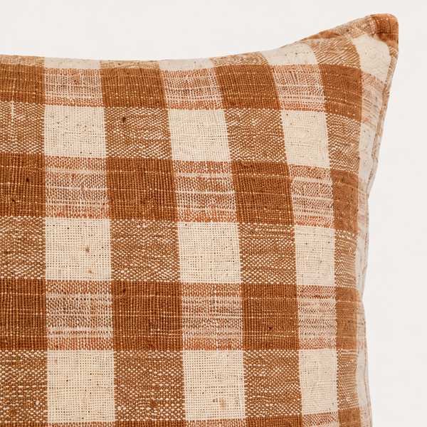 Checkered Pillow SM 17” x 17”