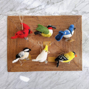 Felt Bird Ornaments B