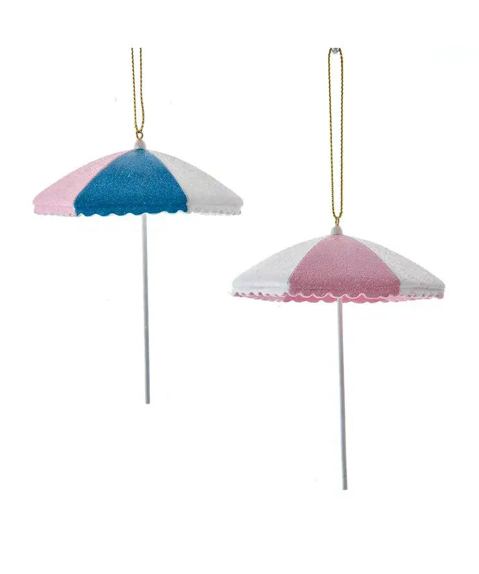 Resin Beach Umbrella Ornament