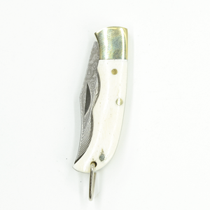 Ox-bone // Ox-horn Inlay Pocket Knife