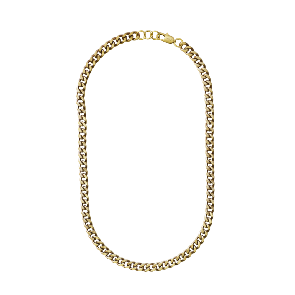 9mm Brass Chain Necklace