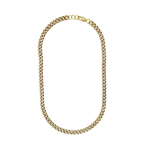 9mm Brass Chain Necklace
