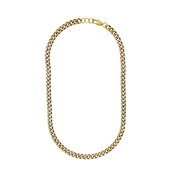 9mm Brass Chain Necklace