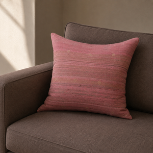 Vintage Fabric Pillow 20" x 16"