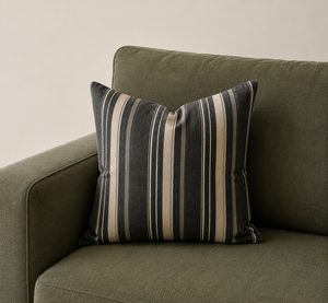 Vintage Fabric Pillow • 17" x 17”