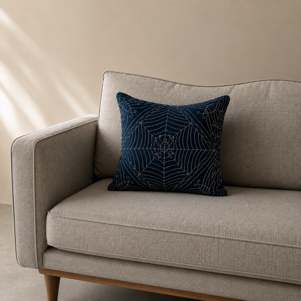 Vintage Fabric Pillow 16" x 14"