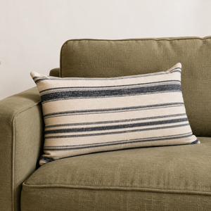 Vintage Fabric Pillow 27" x 14"