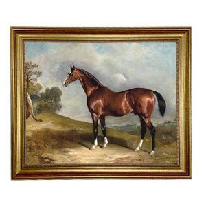 Portrait of Sultan Vintage Painting Print on Canvas