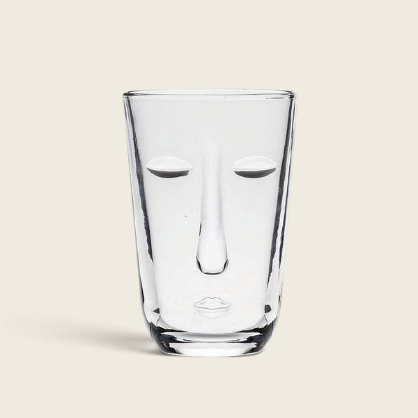Resting Face Glassware