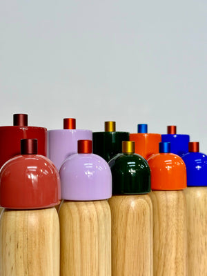 Salt & Pepper Grinder - Green & Gold