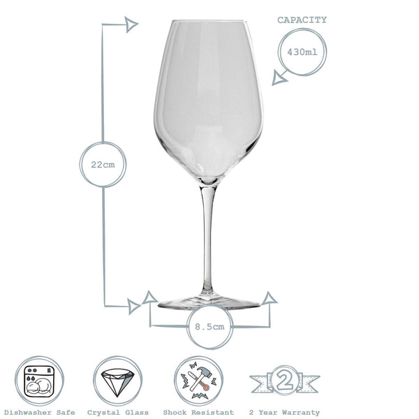 Bormioli Rocco Medium Wine Glass - 430ml