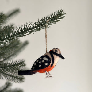 Felt Bird Ornaments Set of 6 - A Set