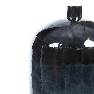 Blue Enamel Vase