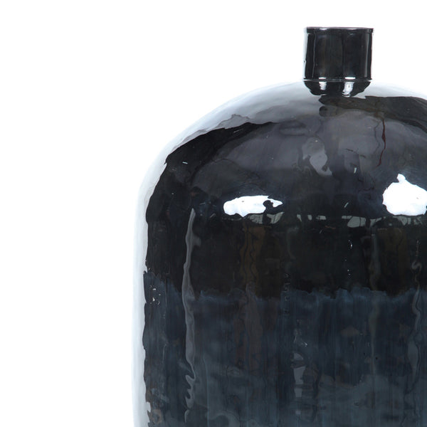 Blue Enamel Vase