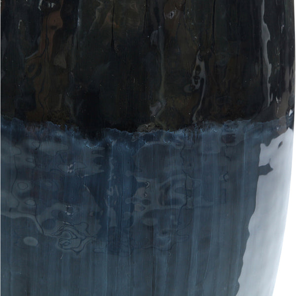 Blue Enamel Vase