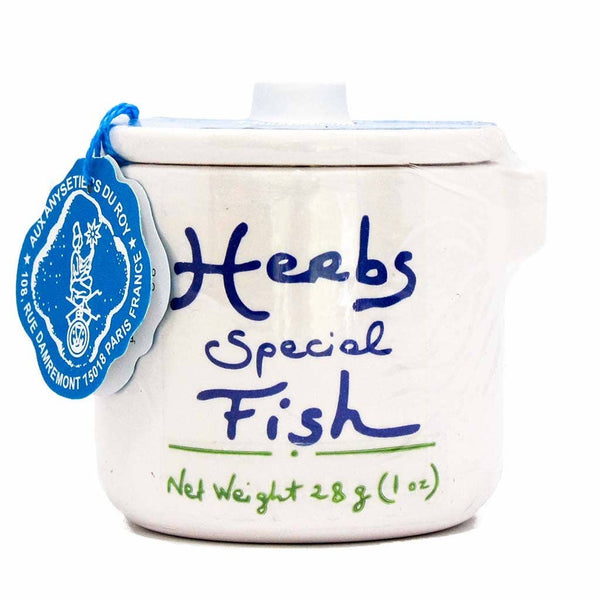 Herbs de Provence in a handmade crock | Anysetiers du Roy