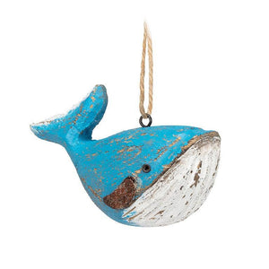 Carved Whale Ornament