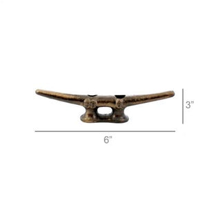 Cleat 6 in - Cast Iron