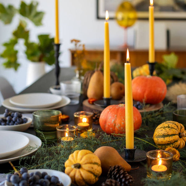 Beeswax Taper Candle