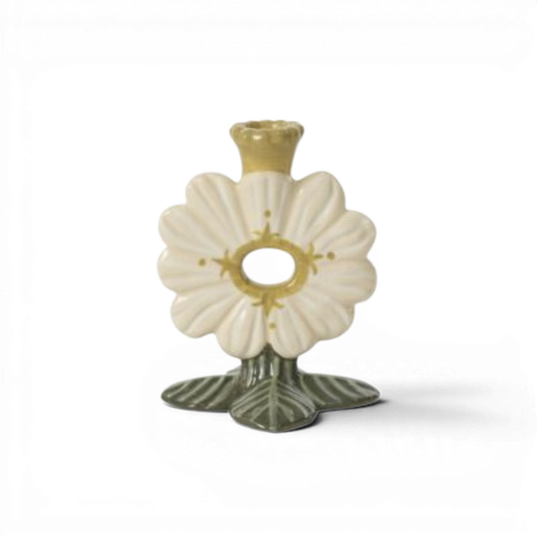 White Petal Candleholder