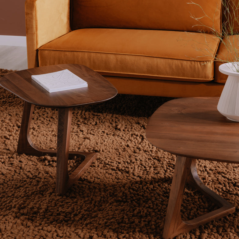 Walnut End Table