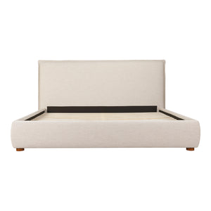 Wheat Upholstered Queen Bed