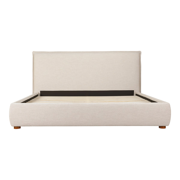 Wheat Upholstered Queen Bed