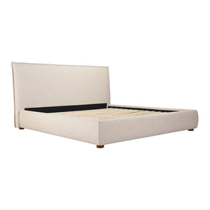 Wheat Upholstered Queen Bed