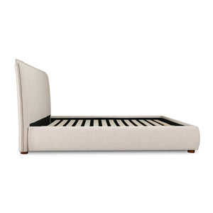 Wheat Upholstered Queen Bed