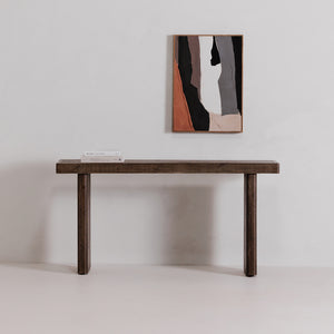 Rustic Wood Console Table