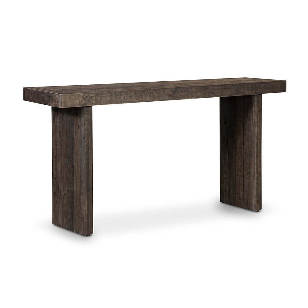 Rustic Wood Console Table