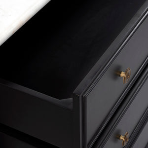 Black 6 Drawer Dresser