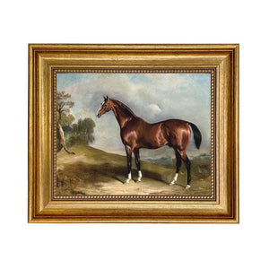 Portrait of Sultan Vintage Painting Print on Canvas