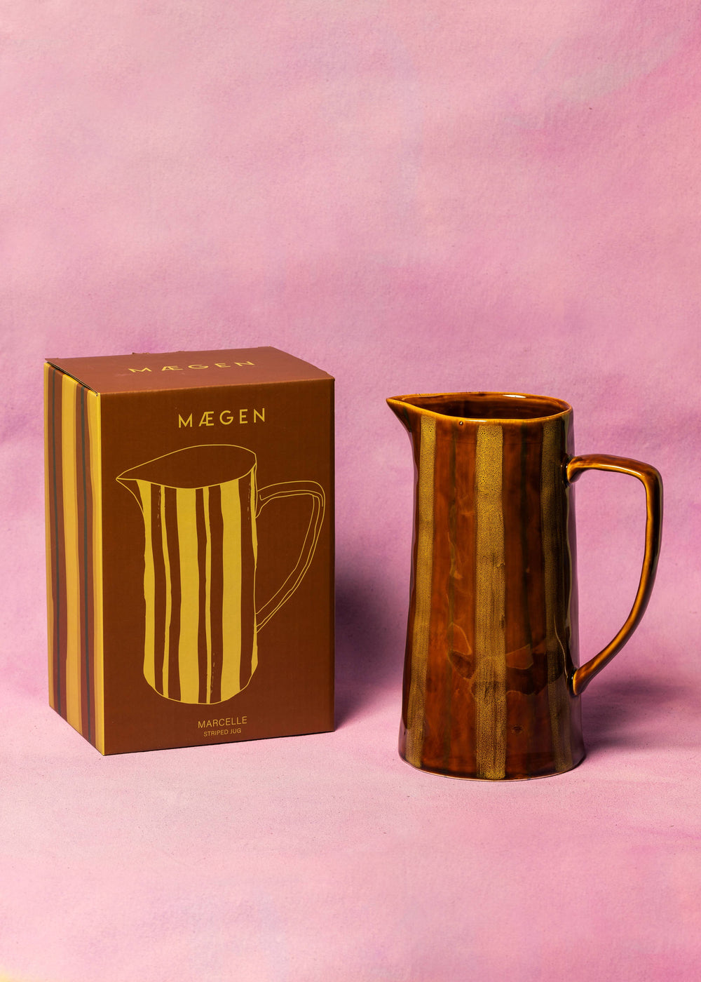 Ochre/Brown Jug