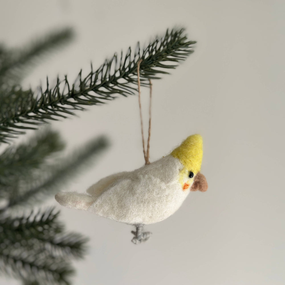 Felt Bird Ornaments Set of 6 - A Set