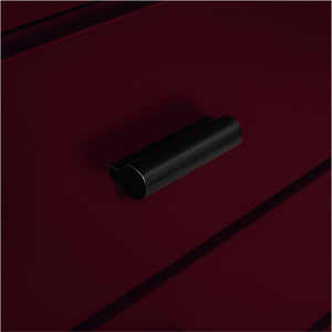 Deep Red 6 Drawer Dresser