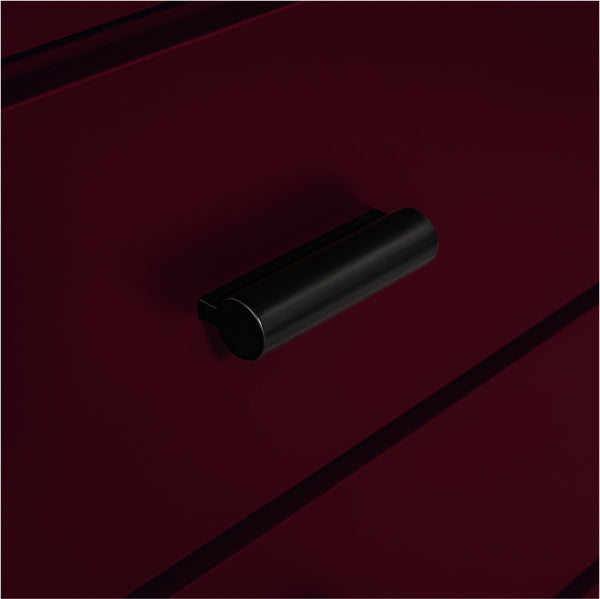 Deep Red 6 Drawer Dresser