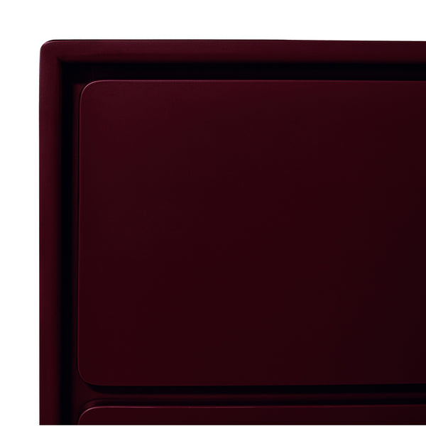 Deep Red 6 Drawer Dresser