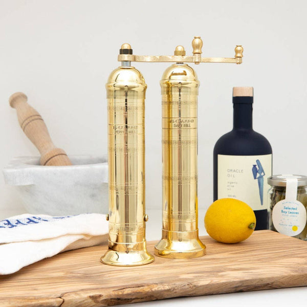 9" Brass Pepper Mill