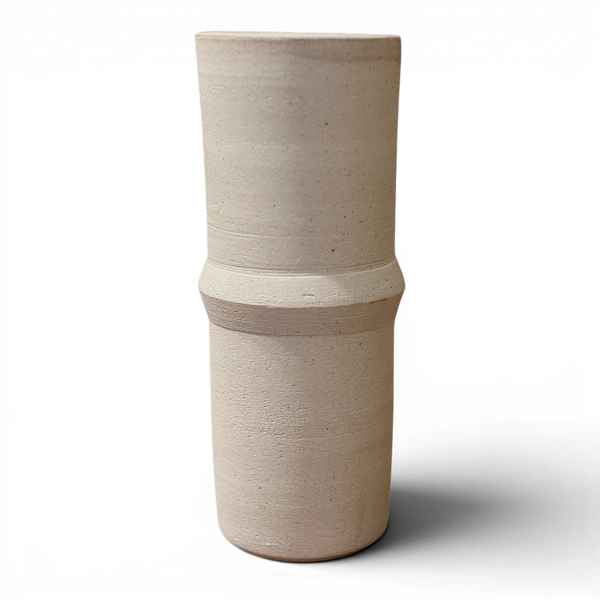 Saturn Vase White